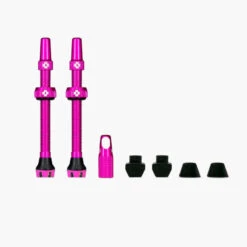 Muc-Off Kit Paire De Valves Tubeless V2 60MM -Magasin de vélos muc off kit paire de valves tubeless v2 60mm inner tube murovalvv260 3 43092 11
